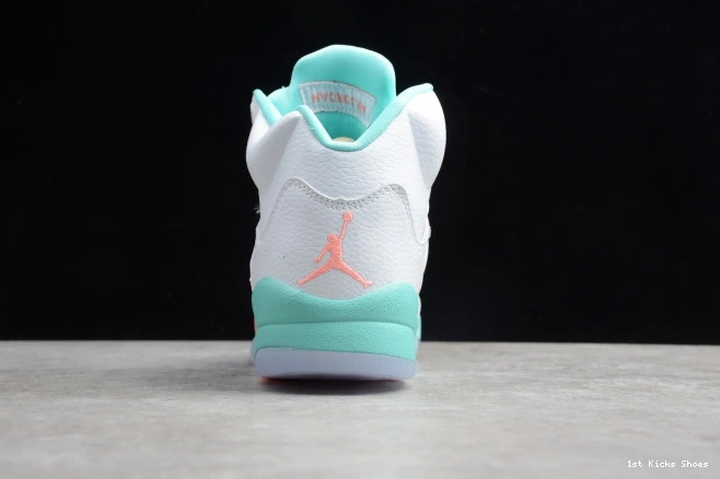1st Kicks Aqua 440892-100 Light Air 5 GS Jordan 0802